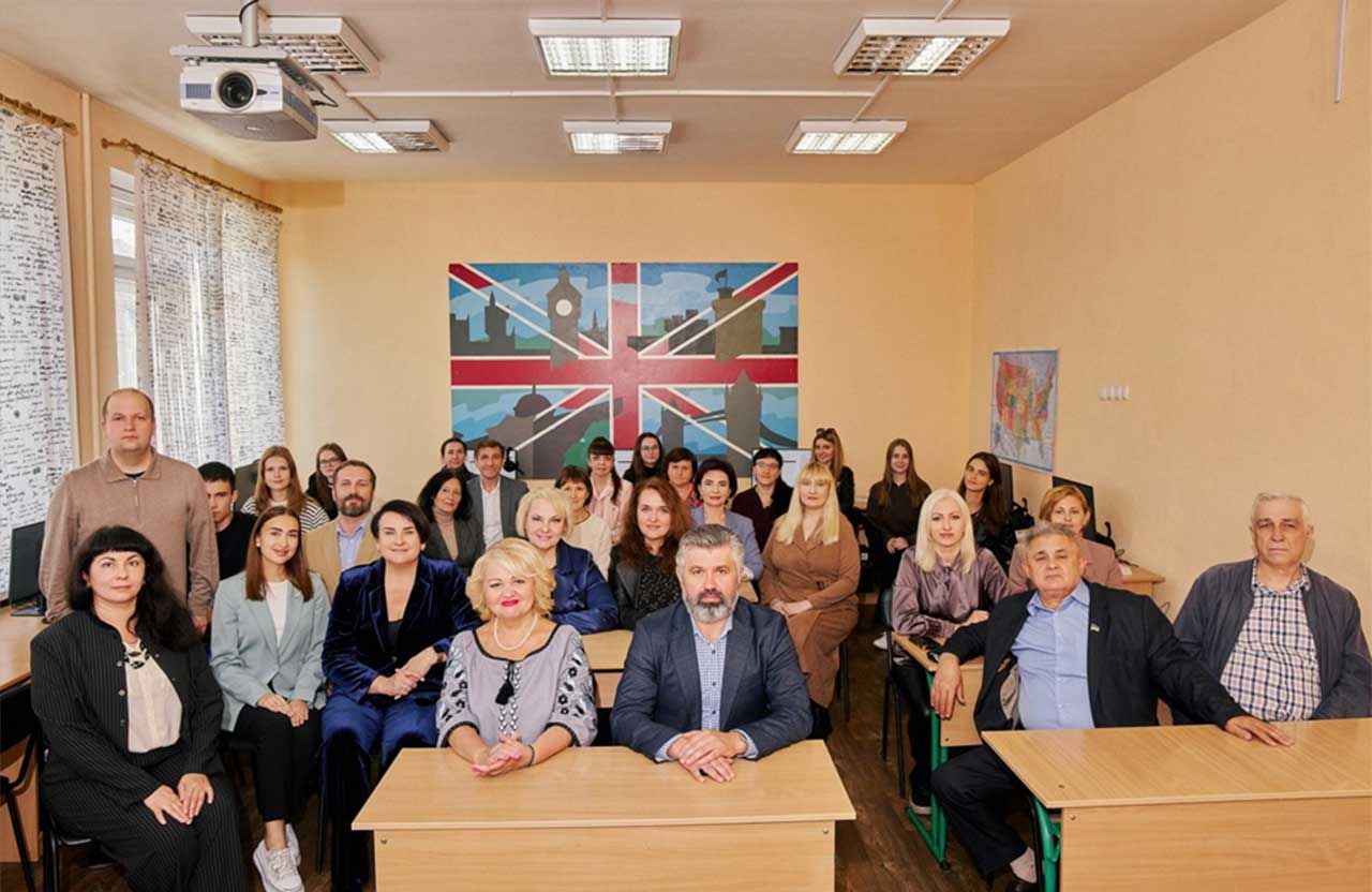 У Полтавському педагогічному університеті відбулося відкриття науково-освітнього лінгафонного кабінету академічної англійської комунікації