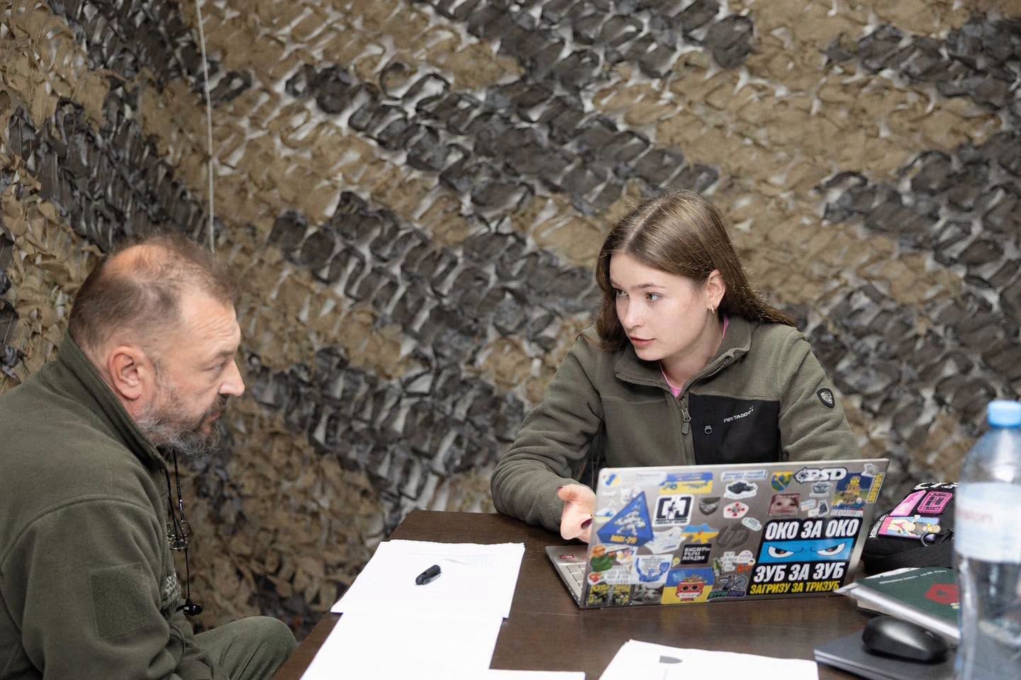 Полковник Дмитро Синявський провів штабне тренування на Сумщині у 116 бригаді ТрО